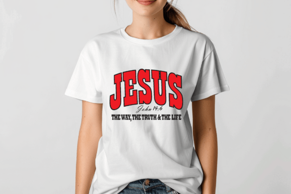 Jesus Varsity PNG: Graphics for T-Shirt Designs